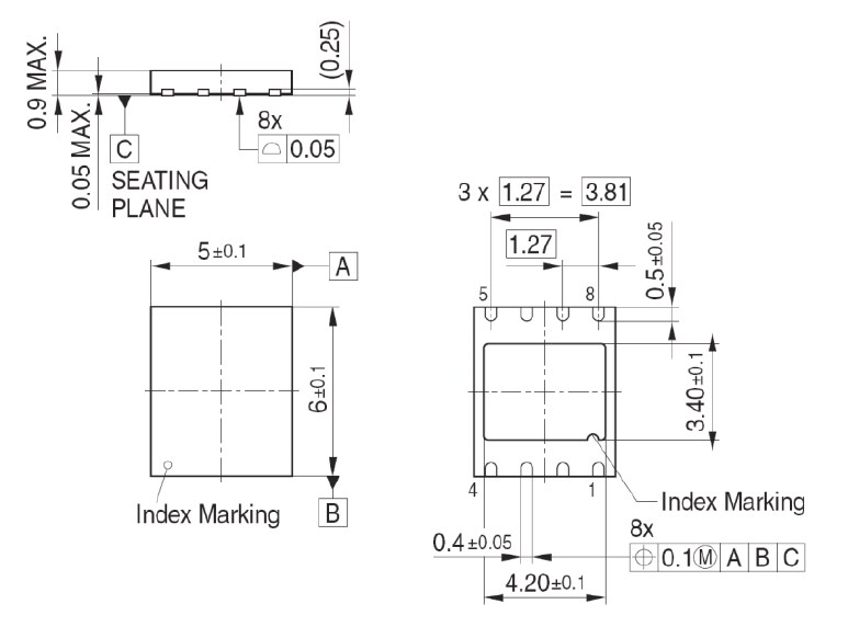 Mechanical Drawing - Soracom Global Multi-Carrier Commercial & Industrial eSIMs